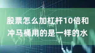 股票怎么加杠杆10倍和冲马桶用的是一样的水