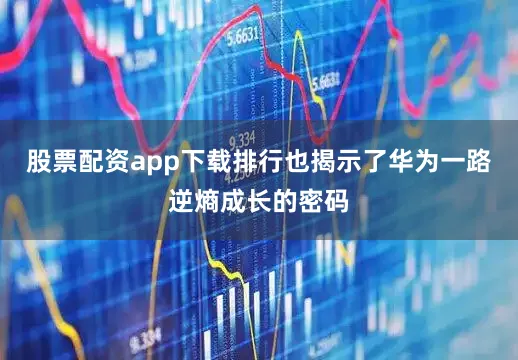 股票配资app下载排行也揭示了华为一路逆熵成长的密码