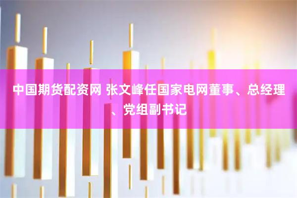 中国期货配资网 张文峰任国家电网董事、总经理、党组副书记